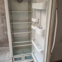 یخچال و فریزر دو قلو سالم الکترو استیل|یخچال و فریزر|مشهد, یوسفیه (شهرک غرب)|دیوار