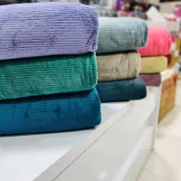 حراج پتو پلیسه ۲ نفره مخصوص کادو روز مادر|رختخواب، بالش، پتو|گرگان, |دیوار