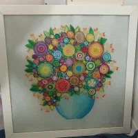 تابلو ویترای کار دست