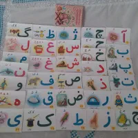 دفترهشتادبرگ سیمی فانتزی به همراه کارت آموزش الفبا|لوازم التحریر|اردبیل, |دیوار