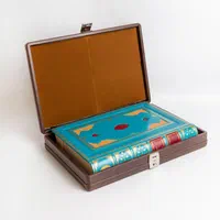 دیوان حافظ تمام چرم رحلی (کد۲/۳۱)۲۸×۴۰     فخررازی|کتاب و مجله ادبی|تهران, بهارستان|دیوار
