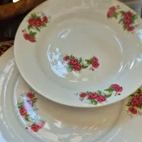انواع ظروف گلسرخی قدیمی نو ، از دستی۳۰۰
