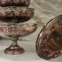 ست پذیرایی زیبای تراش مس