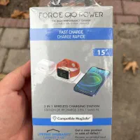 شارژر بی سیم فورس مدل FPMSINDUC3EN1W MagSafe|لوازم جانبی موبایل و تبلت|رشت, منظریه|دیوار