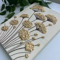 تابلو نقاشی قاصدک برجسته|تابلو، نقاشی، عکس|بابل, |دیوار