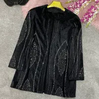 کت نگینی مخمل