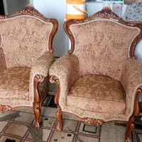 مبل سلطنتی ۷نفره|مبلمان خانگی و میز عسلی|صدرا-فارس, فاز ۱|دیوار