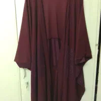 مانتو عبایی لمه دار