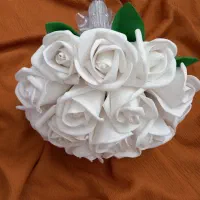 دسته گل عروس|گل مصنوعی|بروجرد, |دیوار