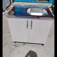 کابینت آماده فلزی زیر سینک زیر گازی هود جاق گاز