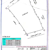 زمین به متراژ ۷۸۰متردر شهرجدید بناب