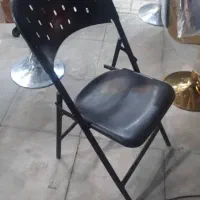 صندلی پلاستیک فلز تاشو