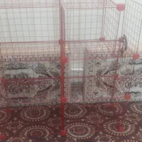 قفسه آهنی اسباب بازی و کتاب