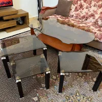 فروش فوری میز وسط با عسلی خوری ۳ تایی