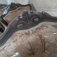 سرویس کامل مبل و غذا خوری تمام چوب
