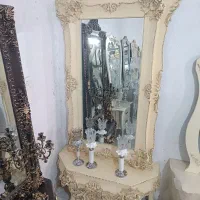 آینه و کنسول چوب
