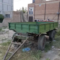تریلی تراکتور ۴ چرخ بزرگ