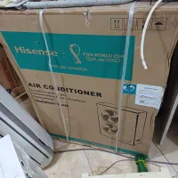 دوعدد کولر گازی هایسنس اکبند ایستاده 36000 اماراتی