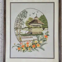 تابلوی گلدوزی