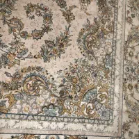 فرش ترنج کاشان کرم نقره ای ۹متری|فرش|تهران, امام زاده حسن|دیوار