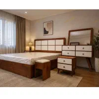 تخت خواب. مدل مرجانه.  )  کد 06