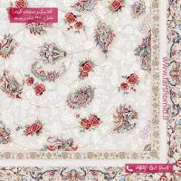 فرش گل سرخ|فرش|کرمانشاه, |دیوار