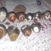 انگشتر هایی صلتانی سلیمانی سنگ خونی فعال