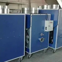 هیتر بخاری گلخانه ای گازی دودکش دار گازوئیل 110