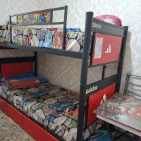 تخت دو طبقه|تخت و سرویس خواب|پاکدشت, پاکدشت (مامازند)|دیوار