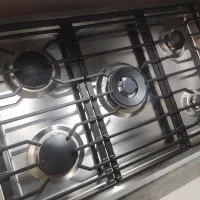 اجاق گاز پنج شعله استیل ایتالیایی  اقساط چکی