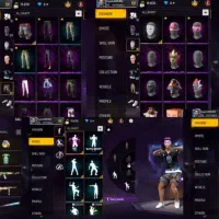 اکانت فری فایر لول ۴۵