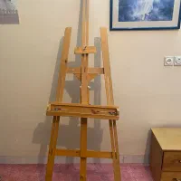 سه پایه چوبی نقاشی