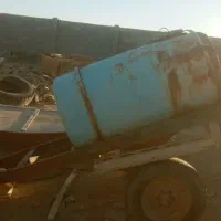 تانک آب همراه با شاسی