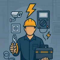 برق کار ساختمان صنعت نورپردازی لاینر(برقکار)|خدمات پیشه و مهارت|سنندج, |دیوار