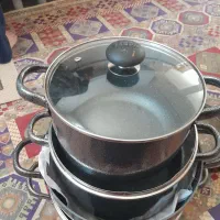 قابلمه تفلون بازسازی شده نو