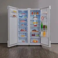 یخچال دو قلو مدل دیپوینت سفید مکس|یخچال و فریزر|سنندج, |دیوار