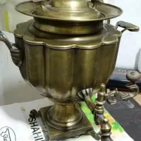 سماوربرنجی اصل قدیمی مهرروس