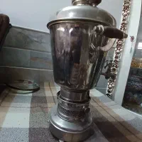 سماور نفتی قدیمی وزن سنگین مناسب دکور و استفاده
