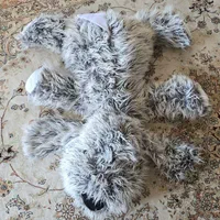عروسک سگ پشمالو کاملا نو