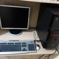 کامپیوتر کامل شامل کیس،مانیتور،کیبورد و موس