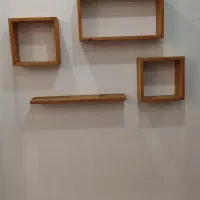 قفسه دکوری با چوب روس