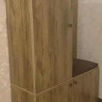 جاکفشی آینه دار کمد لباسی