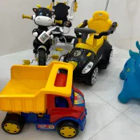 سه چرخه،ماشین حمل کودک،کامیون،اسب بادی|اسباب و اثاث بچه|مشهد, توس (بلوار توس)|دیوار