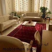 Mobl شرکتی تخت شو 7نفره شرکتی مدل ارتمیس اقساطی|مبلمان خانگی و میز عسلی|هشتگرد, هشتگرد قدیم|دیوار