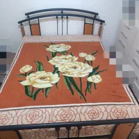 تخت دو نفره بدون کفی و تشک