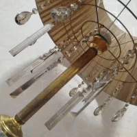 آباژورایستاده کریستالی ومیزاتو|لوستر و چراغ آویز|تبریز, |دیوار