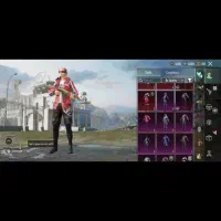 اکانت پابجی لول 67 با 1800یوسی