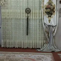 پرده همراه باشال وکتیبه