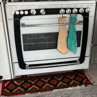 اجاق گاز فردار پنج شعله تکسان سفید لعابی درجه یک