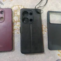 سه عدد قاب گوشی نوت ۱۳ پرو و یک نوت ۱۴ پرو